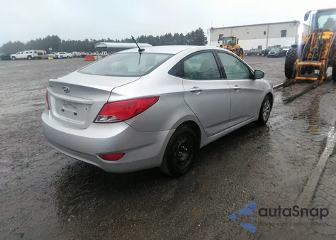 2017 Hyundai Accent Se from USA, damaged, VIN KMHCT4AEXHU216735